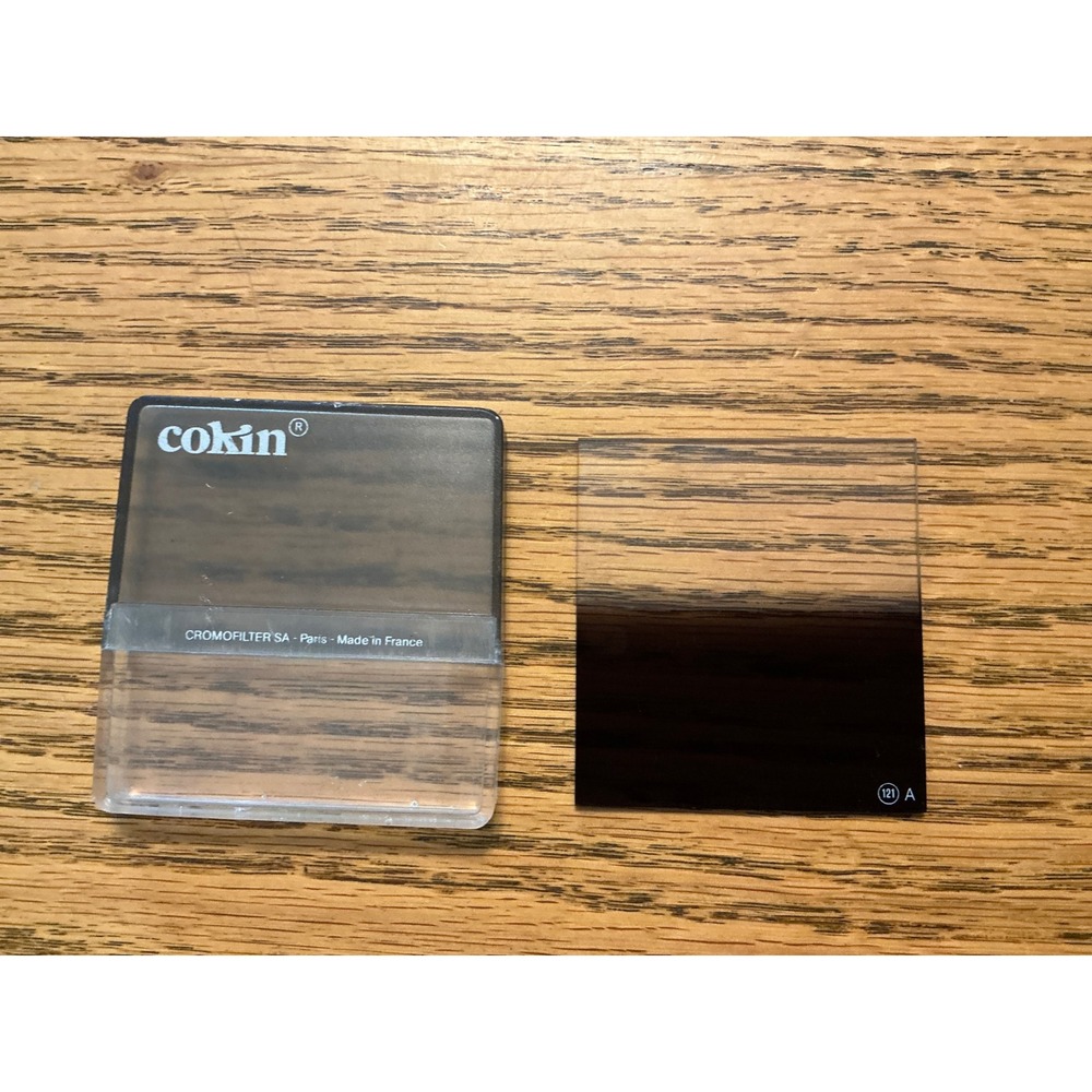 Cokin 121 Gradual Grey G2 A Series Square Filter with Case Made in France